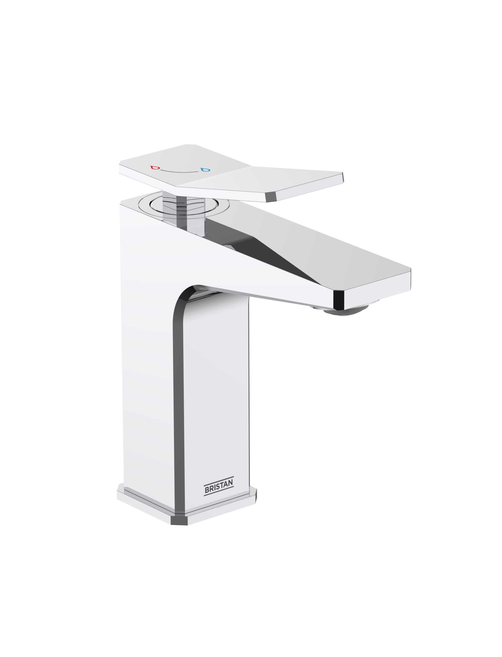 Tangram Eco Start Basin Mixer with Clicker Waste