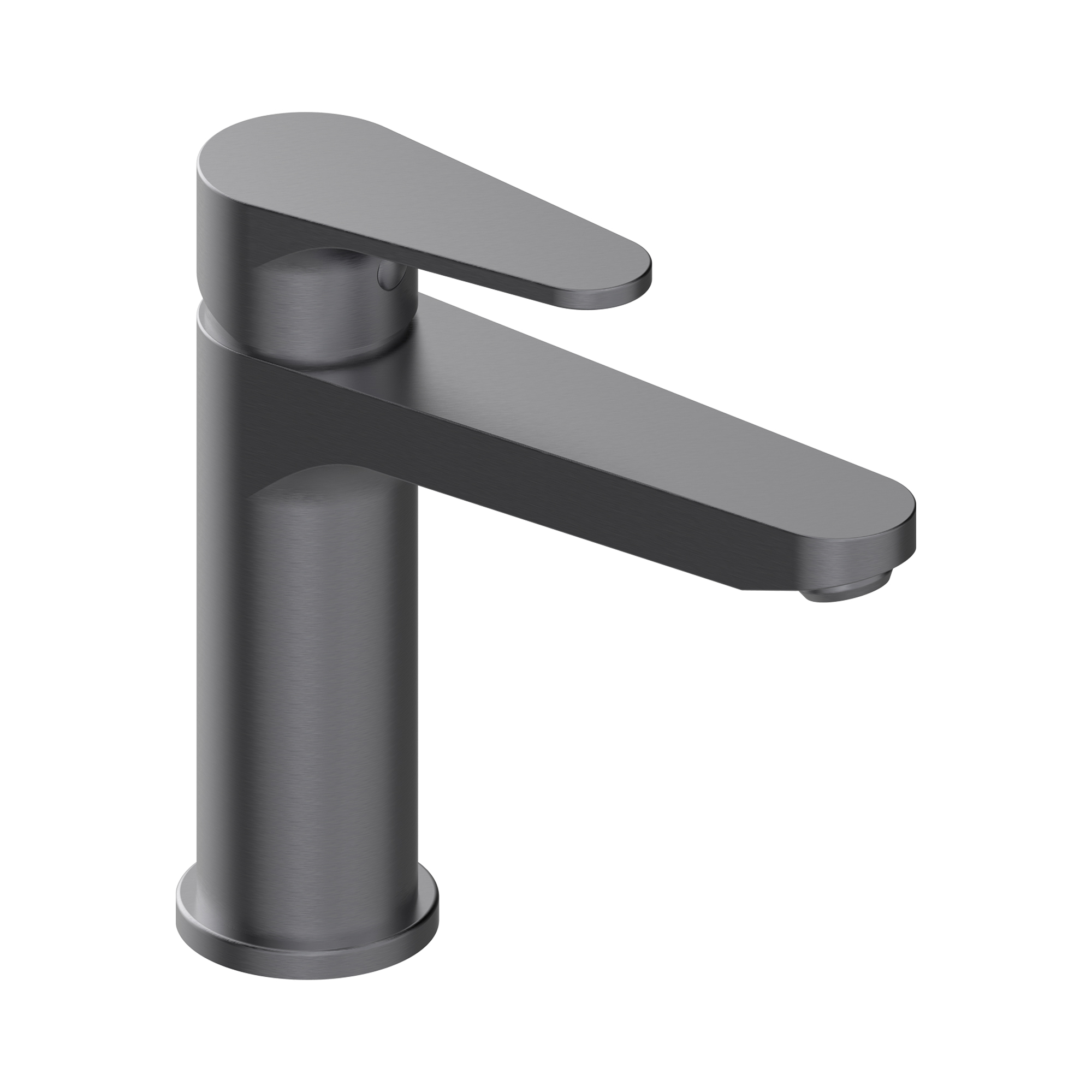 Single-lever basin mixer with aerator and flexible hoses 3/8″ >350mm.