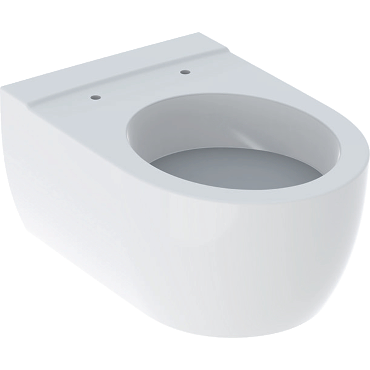 Geberit iCon wall-hung WC, washdown, shrouded: T=53cm, white