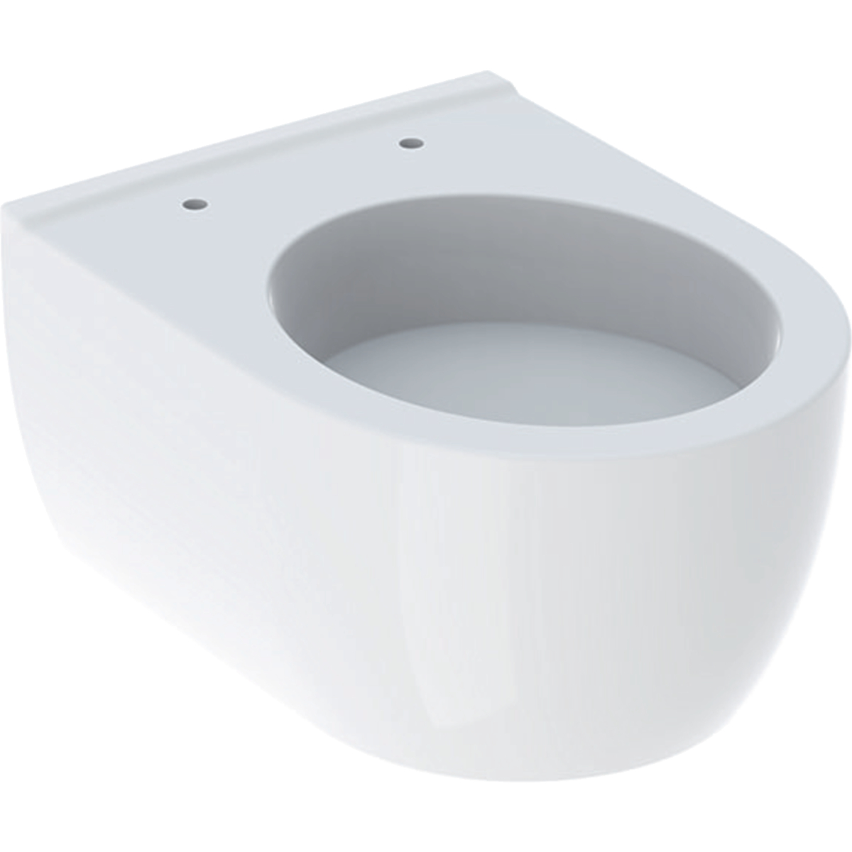 Geberit iCon wall-hung WC, washdown, small projection, shrouded: T=49cm, white / KeraTect
