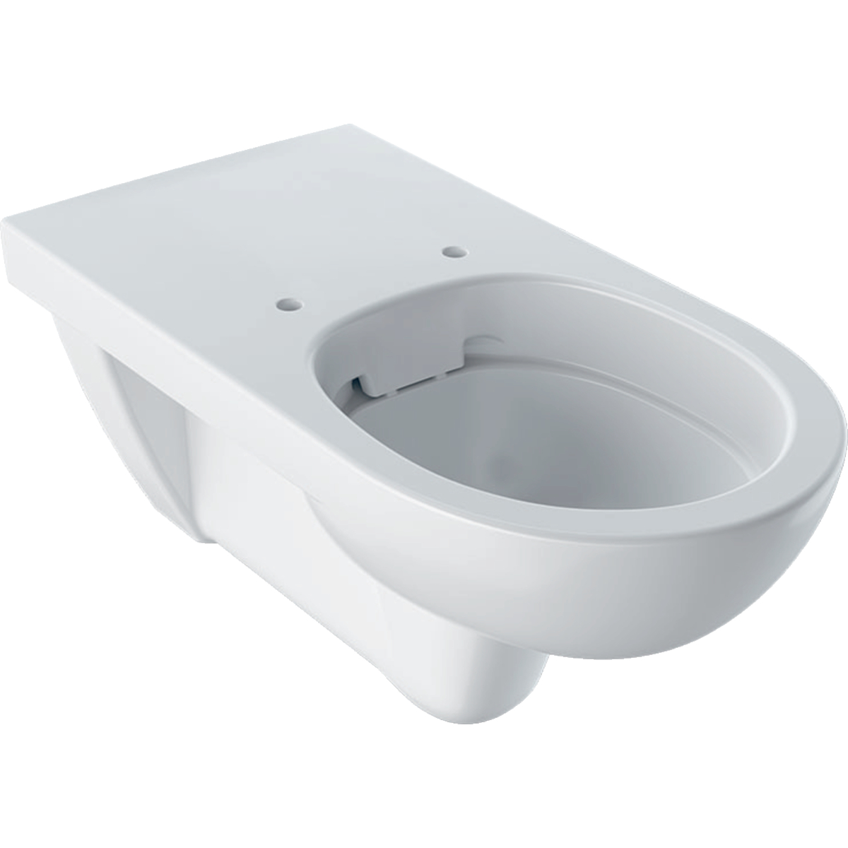 Geberit Renova Comfort wall-hung WC, washdown, large projection, barrier-free, Rimfree: T=70cm, white / KeraTect