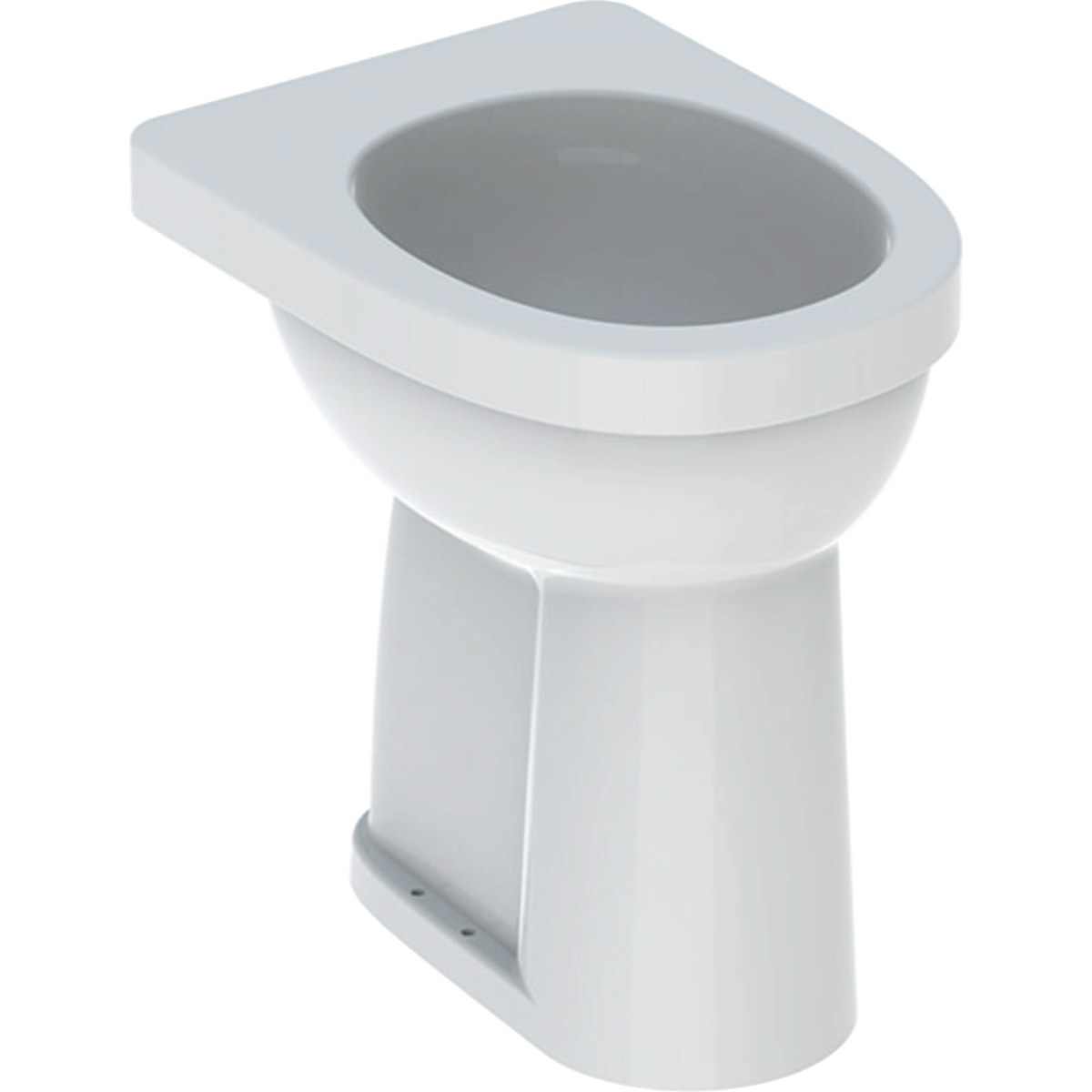 Geberit Renova Comfort floor-standing WC, washout, raised, vertical outlet: T=47cm, white