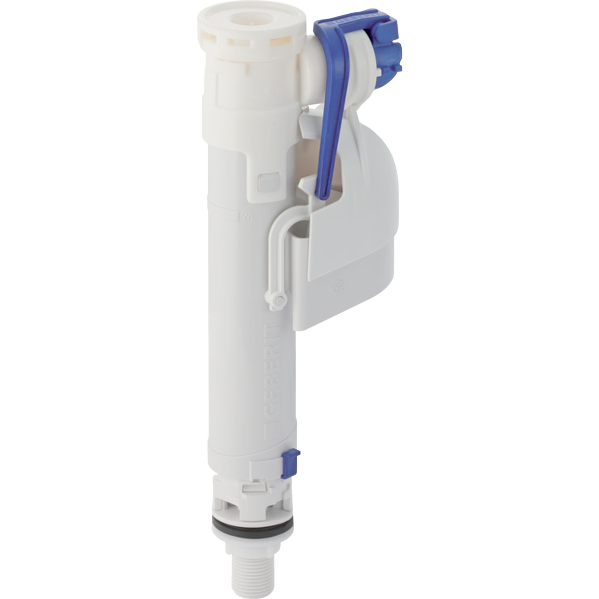 Geberit Type 360 fill valve, bottom water supply connection, 1/2″, nipple made of plastic