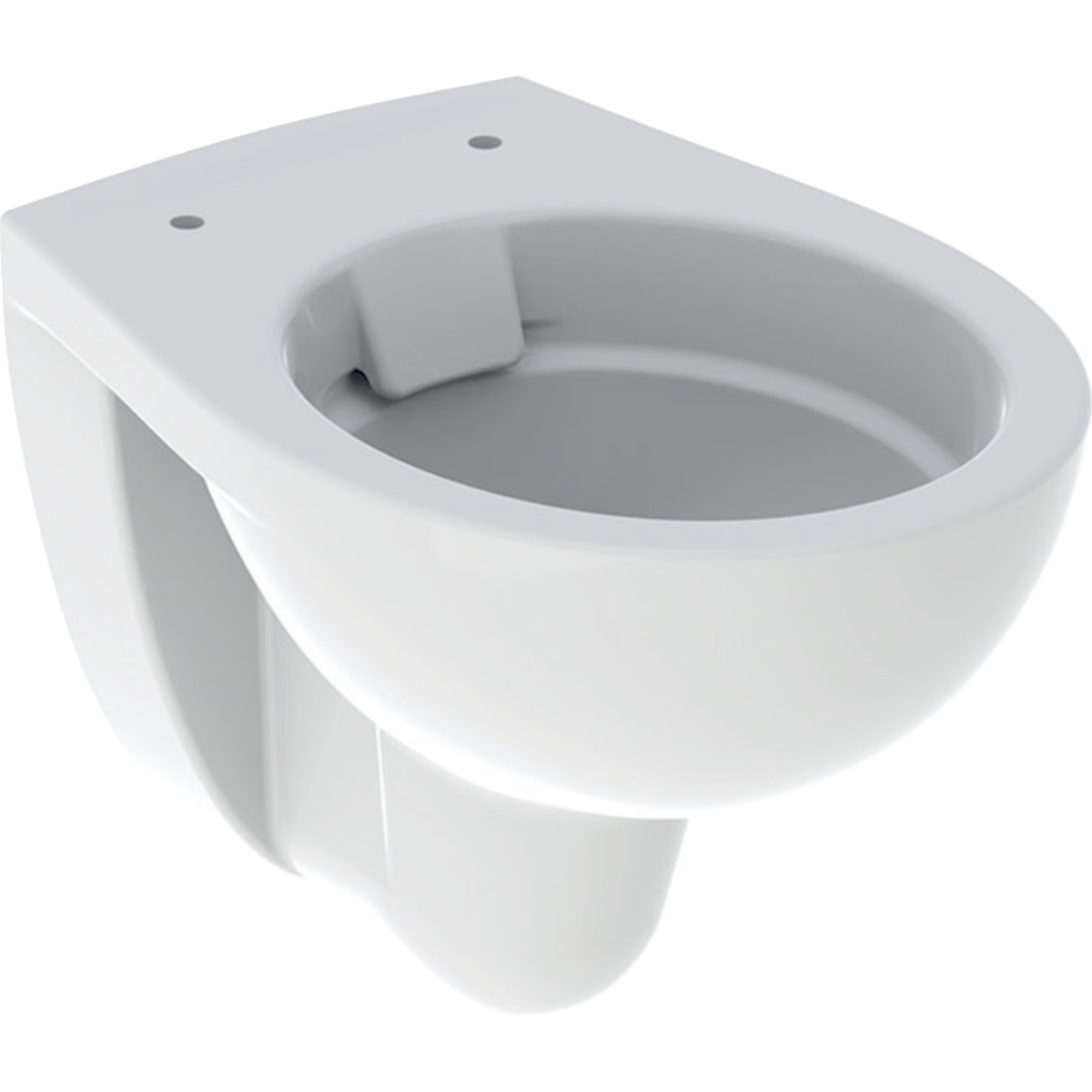 Twyford Alcona wall-hung WC, washdown, small projection, Rimfree: T=48cm, white