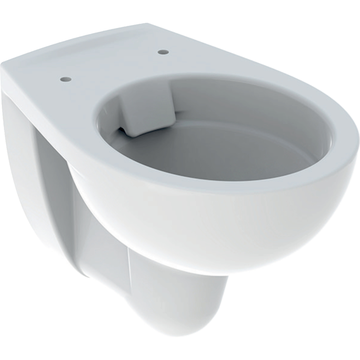 Twyford Alcona wall-hung WC, washdown, Rimfree: T=52cm, white