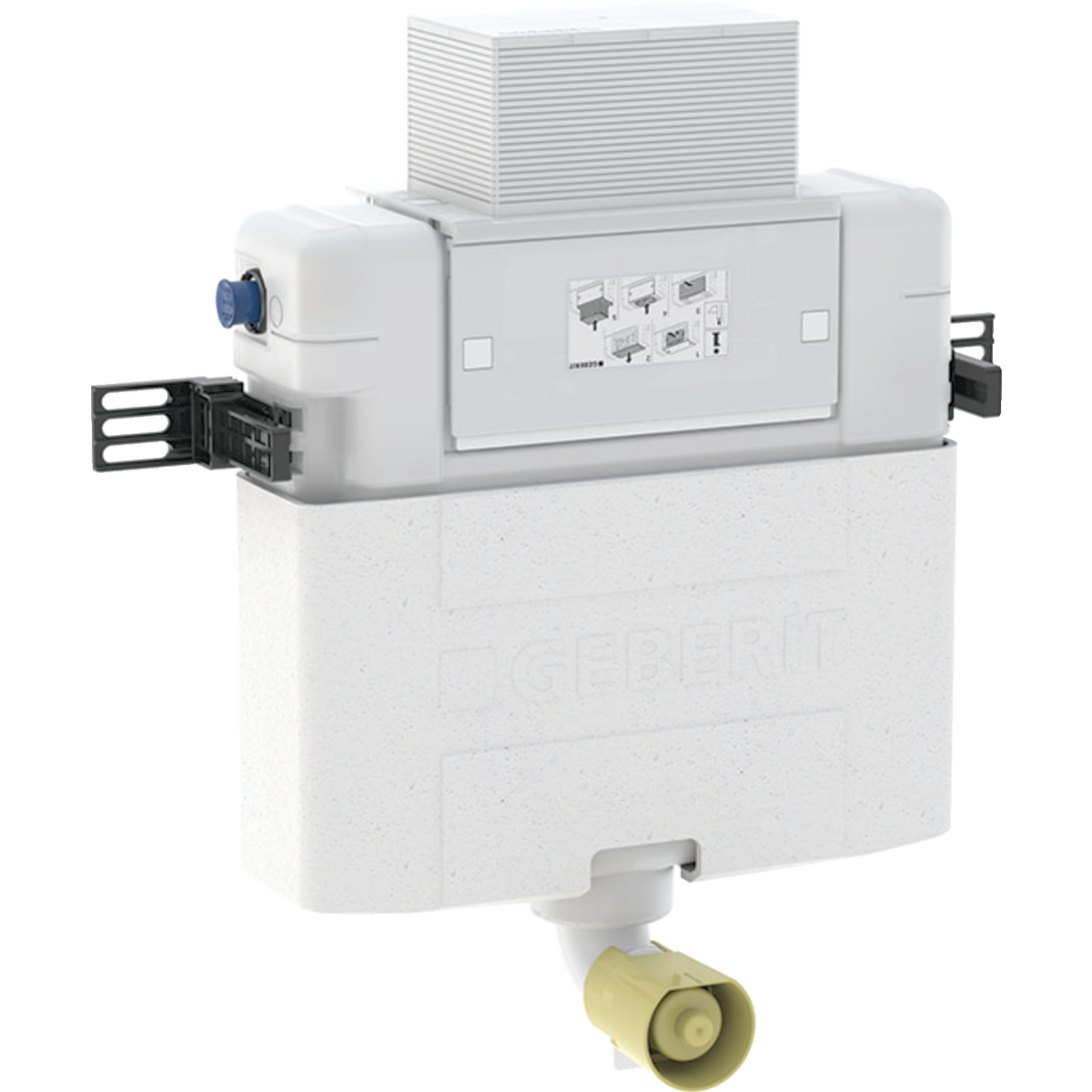 Geberit Alpha concealed cistern 8 cm, 6 / 3 litres