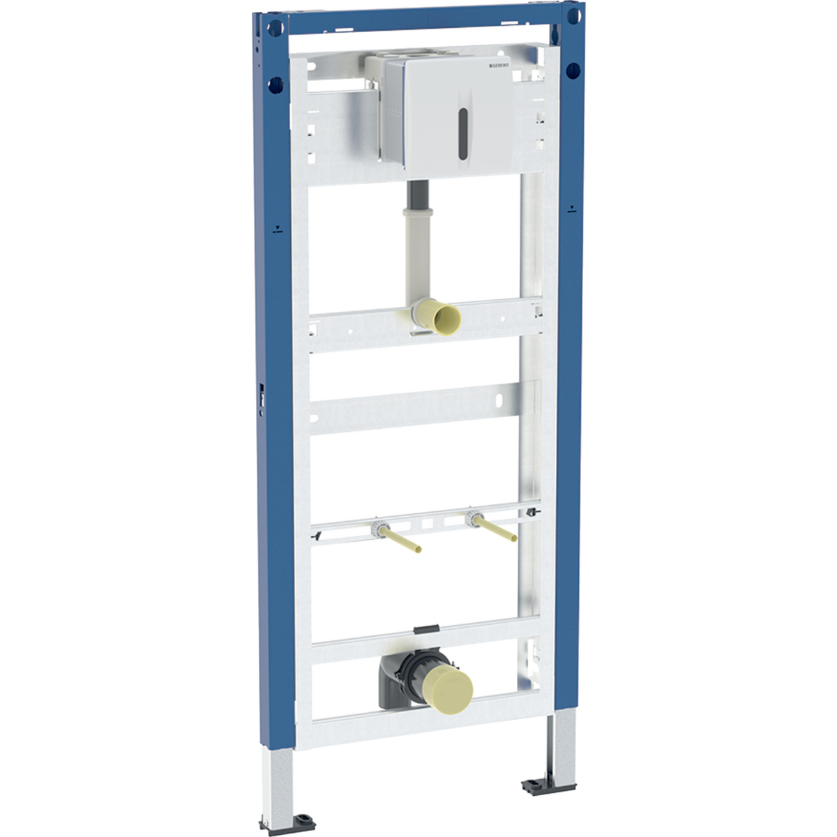 Geberit Duofix element for urinal, 130 cm, universal, with Basic urinal flush control
