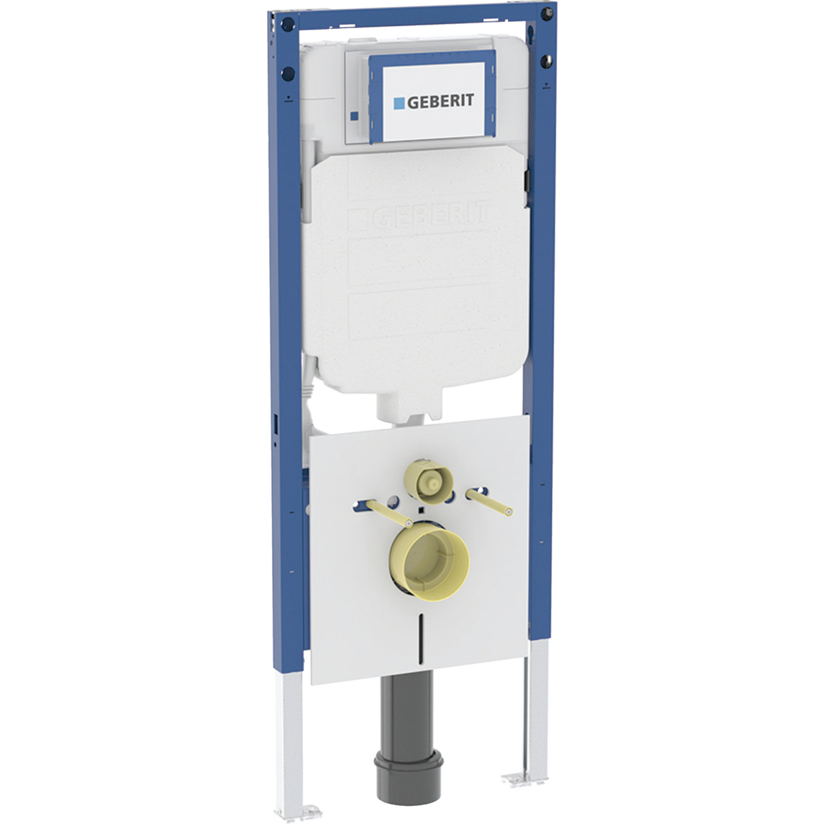 Geberit Duofix element for wall-hung WC, 114 cm, with Sigma concealed cistern 8 cm