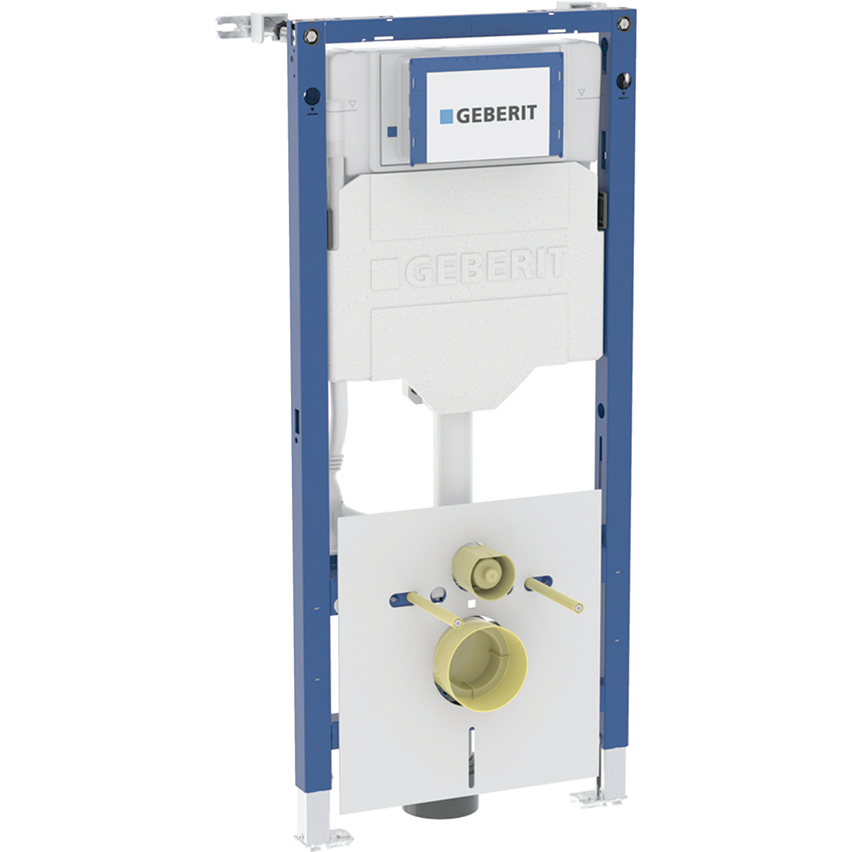 Geberit element for wall-hung WC, 114 cm, with Sigma concealed cistern 8 cm