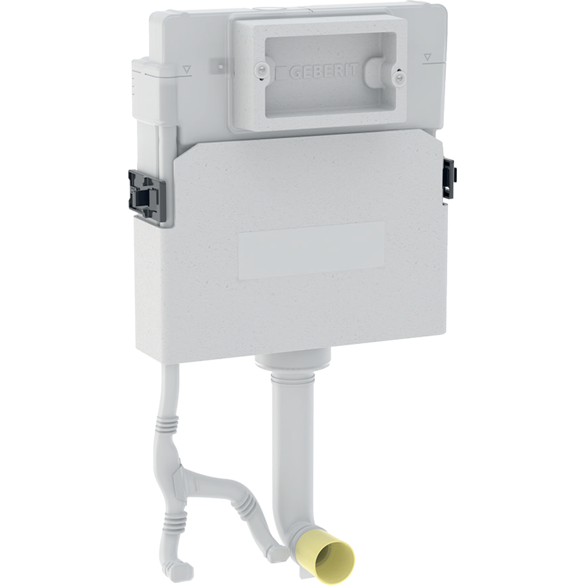 Geberit Delta concealed cistern 12 cm, 6 / 3 litres, with front actuation