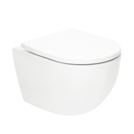 SAT Fusion Toilet With Seat, Softclose