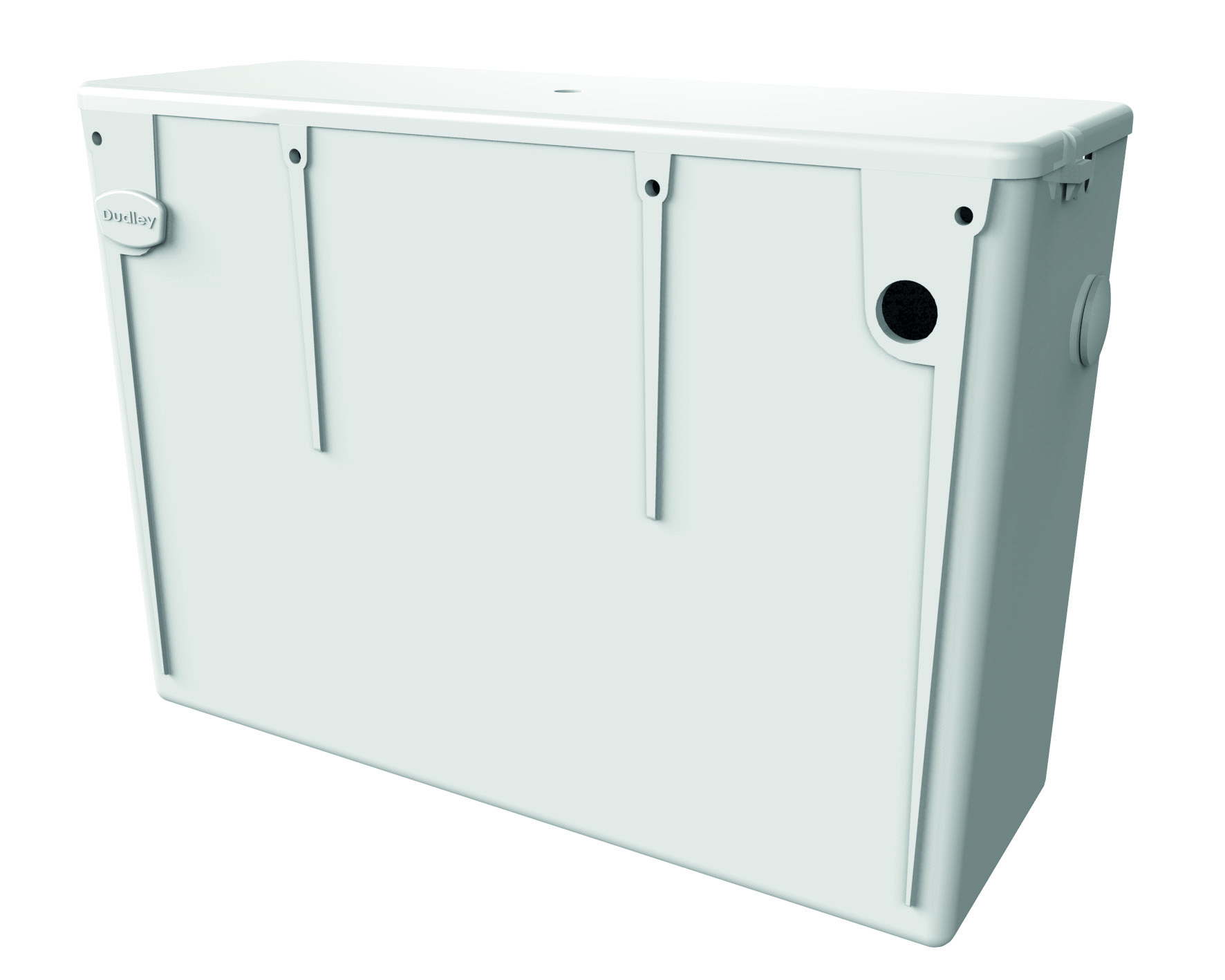 Dudley `Torrent’ 6/4L Dual flush Concealed Cistern.
Side Inlet connection  c/w Cable Operated Dualflush Valve, Dual Flush Button and Flush pipe.