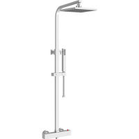 Thermostatic-shower-system-chrome
