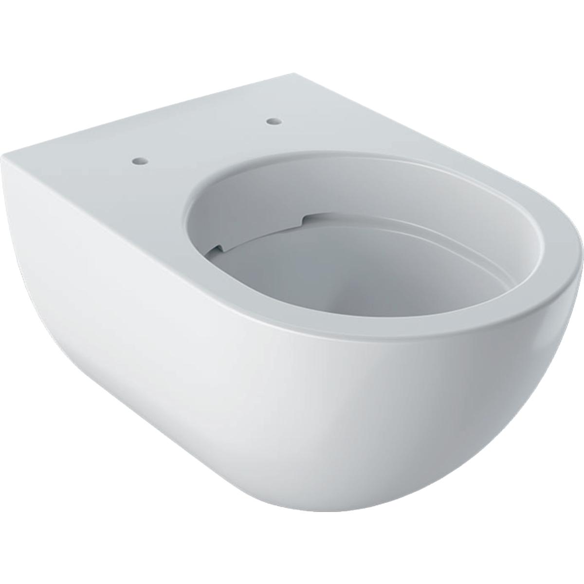 Geberit Caluna wall-hung WC, washdown, shrouded, Rimfree