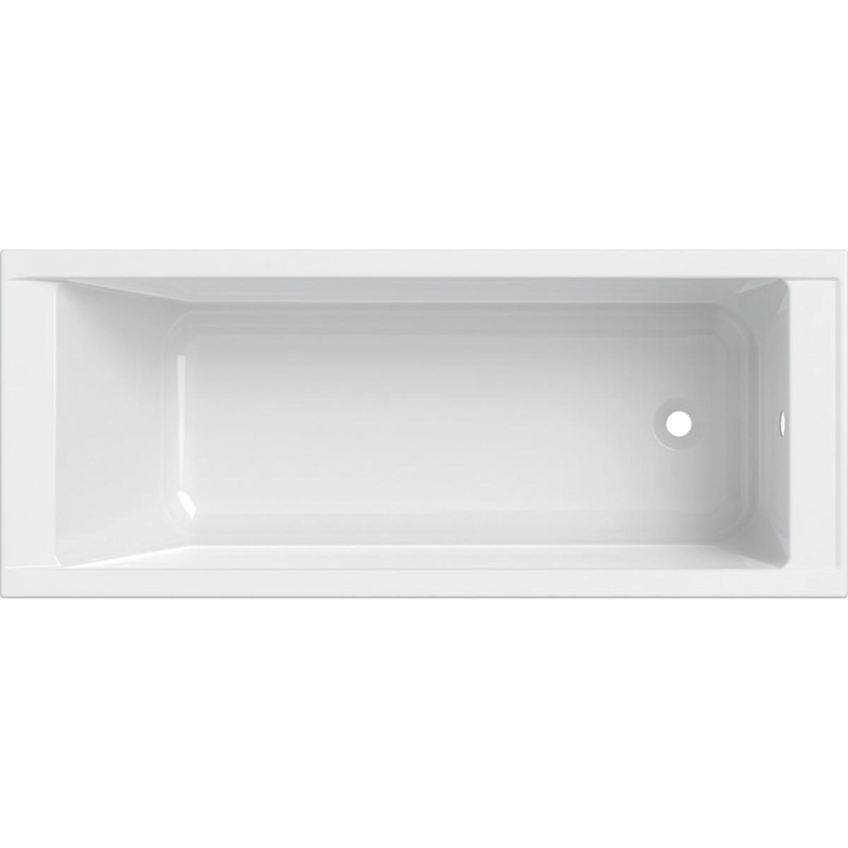 Koło Supero rectangular bathtub with feet: 150x70cm, Total water capacity=158l