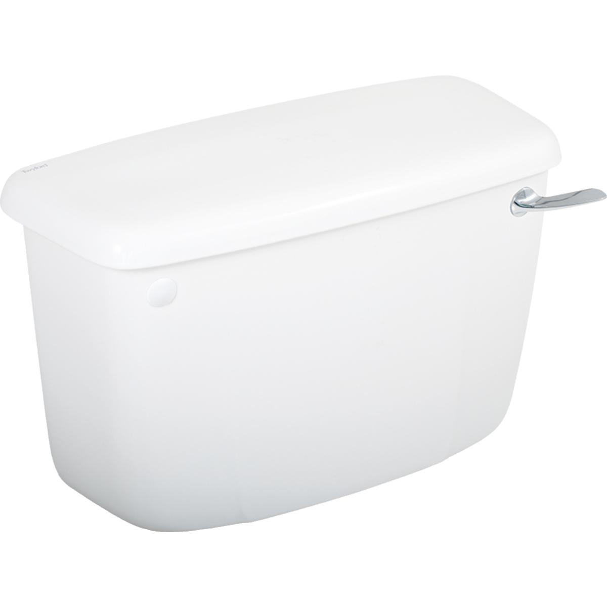 Twyford Classic exposed cistern, single flush, side water supply connection, with lever