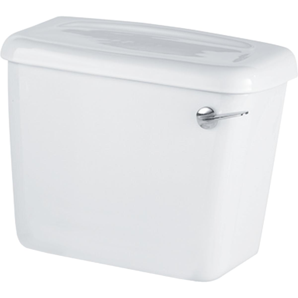 Twyford Avalon exposed cistern, single flush, bottom water supply connection, with lever